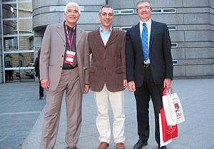 Вместе с ClaudioPrimomo(Аргентина) и профессором Lascombes